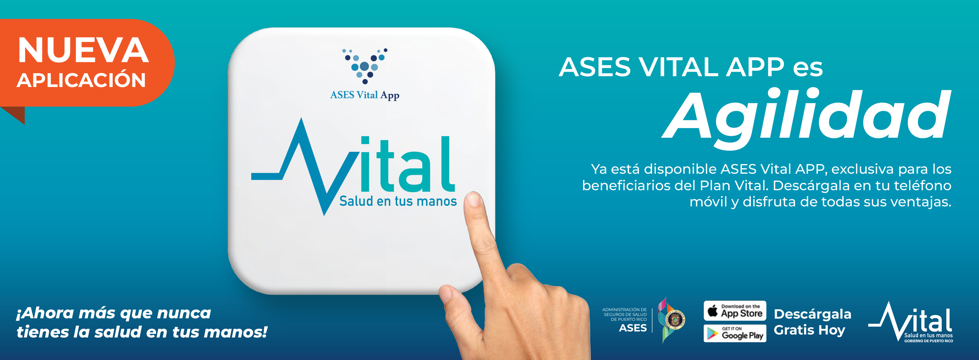 ASES Vital App Cintillo